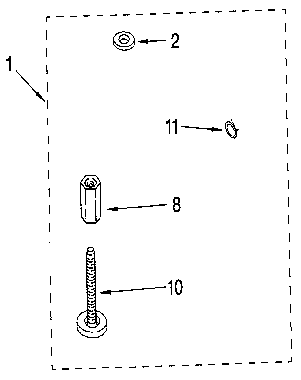 Kenmore 11092418600 miscellaneous diagram