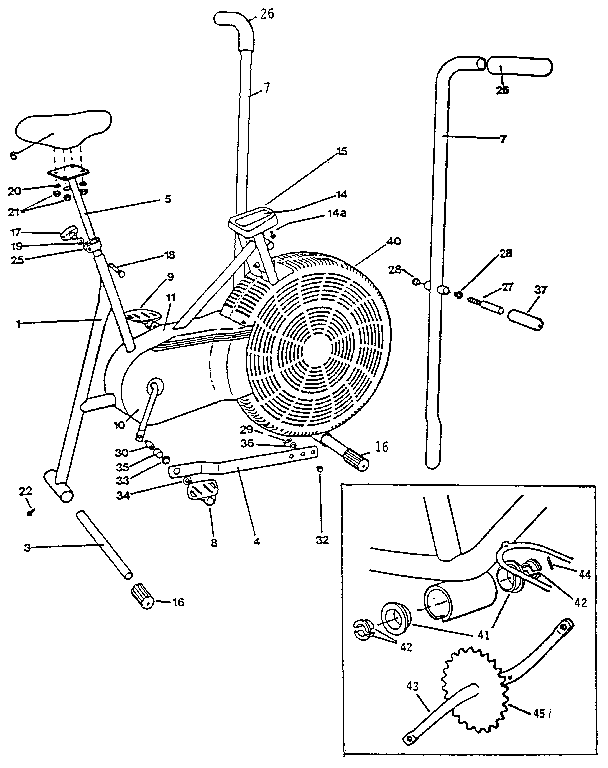 Roadmaster 9835MW unit parts diagram