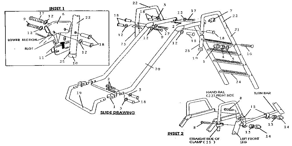 Sears 512720268 slide diagram