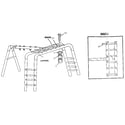 Sears 512720268 rail assembly diagram