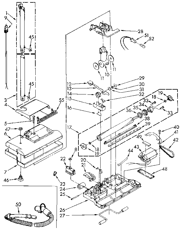 Kenmore 1165215590 power mate diagram