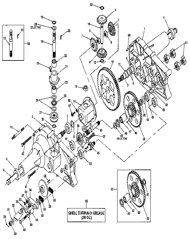 Craftsman 917255251 differential diagram