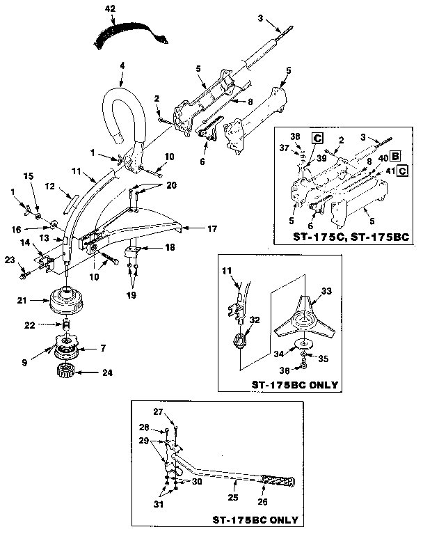 Homelite (UT-20581-2) figure 2 diagram