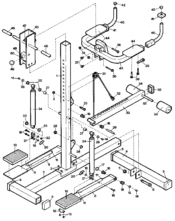 Proform PF202010 unit parts diagram