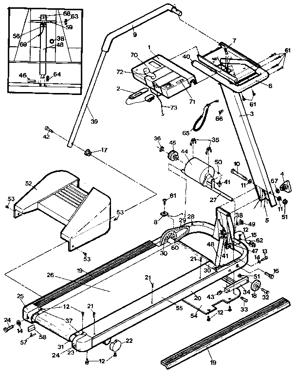 Proform PF350310 unit parts diagram