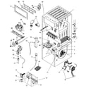ICP NUGK050MF07 functional replacement parts diagram
