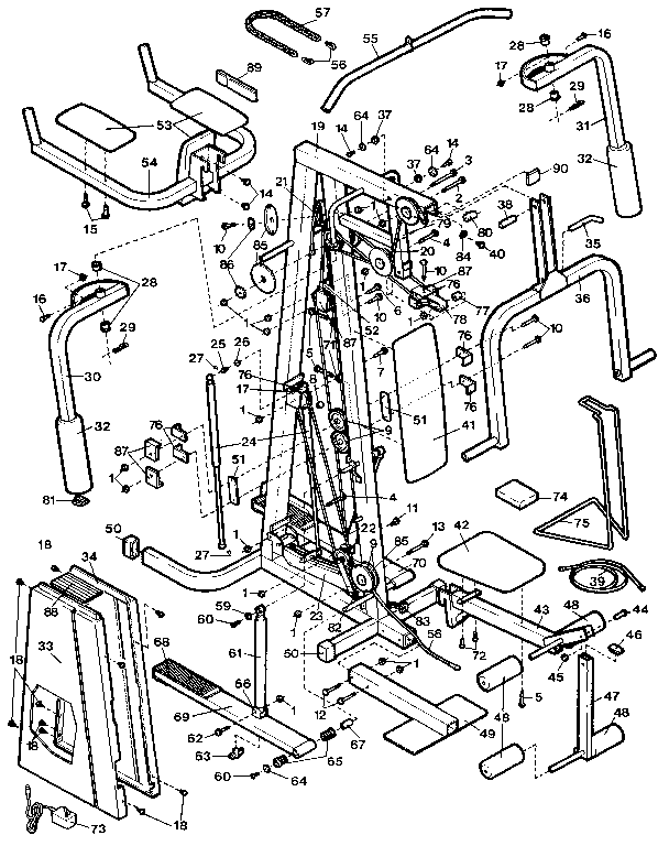 Lifestyler 831157022 unit parts diagram