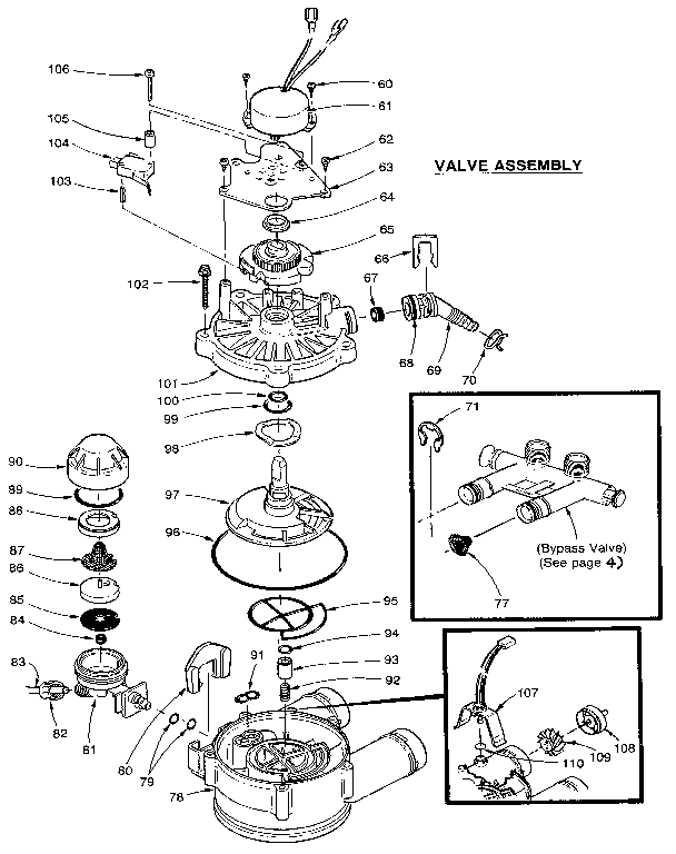 Kenmore 625348832 valve assembly diagram
