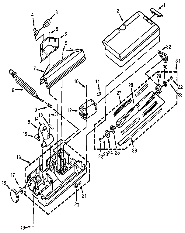 Kenmore 86021743 power-team diagram