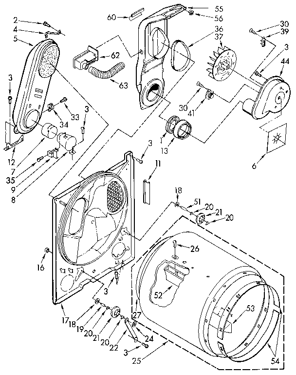 Kenmore 11097478100 bulkhead diagram