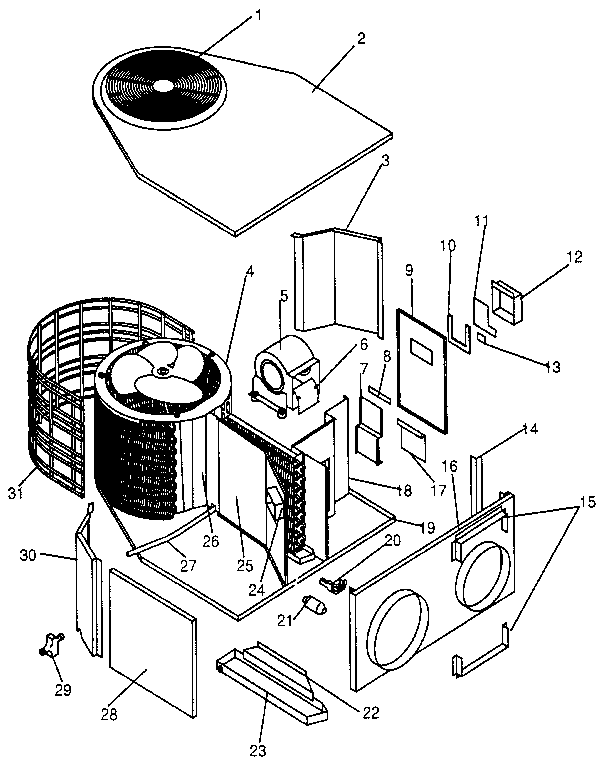 Kenmore 867804550 non-functional replacement parts diagram