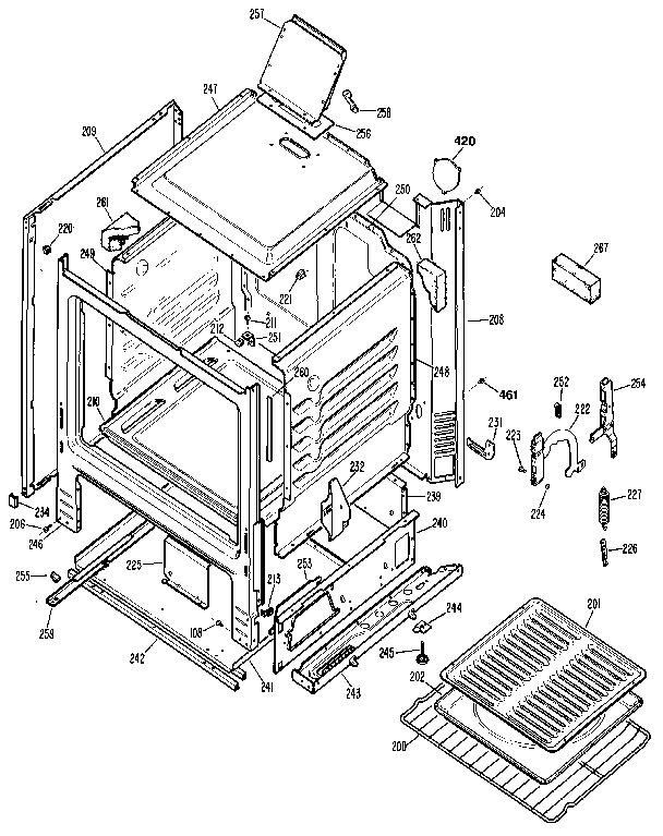 Kenmore 3626101192 cabinet diagram