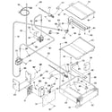 Kenmore 9113678896 broiler and oven burner section diagram