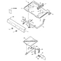 Kenmore 3627121891 burner section diagram