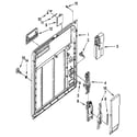 Whirlpool DU8500XX2 inner door diagram
