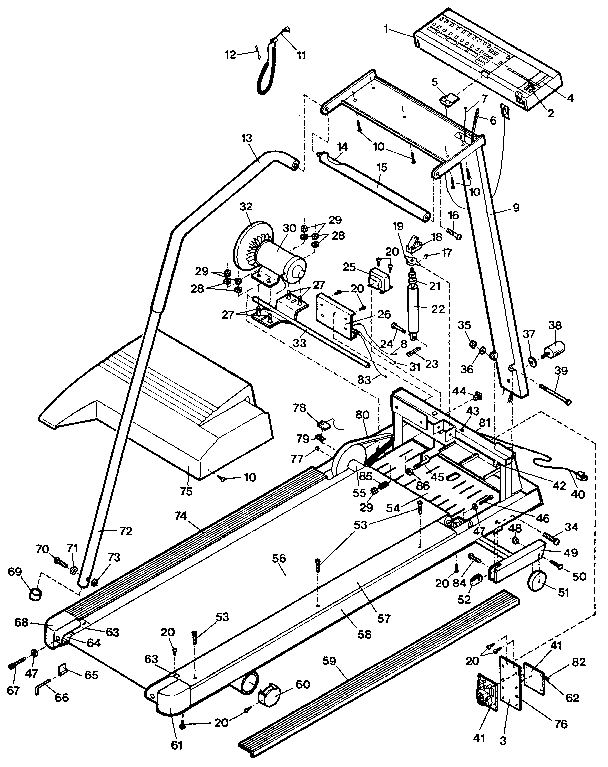 Proform PF351104 unit parts diagram