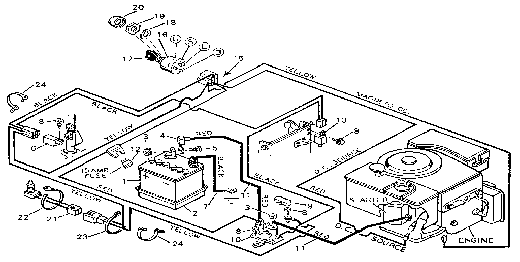 Craftsman 502254141 pictorial wiring diagram diagram