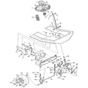 Craftsman 502254141 steering system diagram