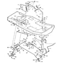 Craftsman 502254141 blade housing suspension diagram
