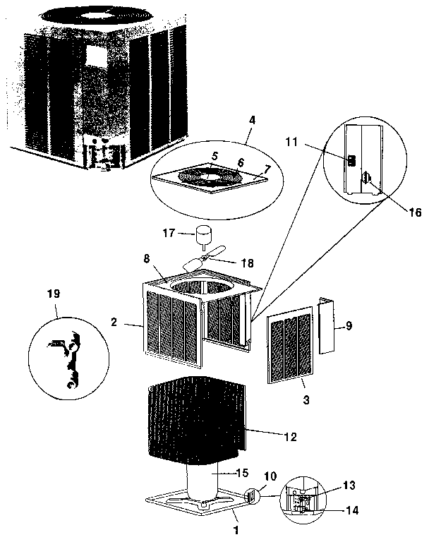 Weatherking WALGA-018J replacement parts diagram
