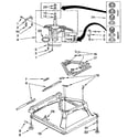 Kenmore 11092275600 machine base diagram