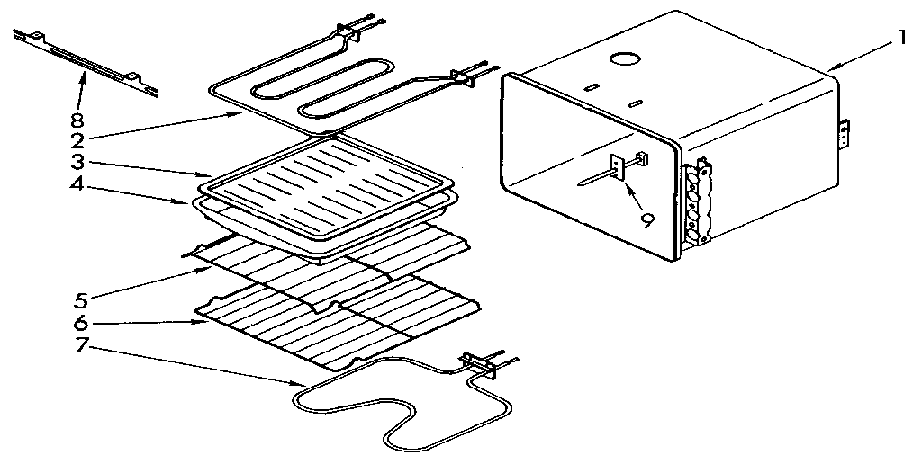 KitchenAid KEBI171WH0 unit diagram