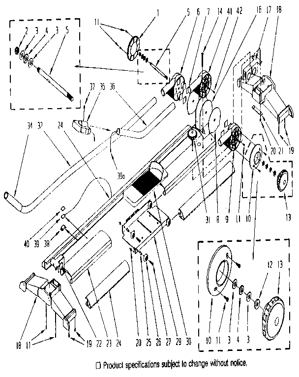 Lifestyler 29059 unit parts diagram