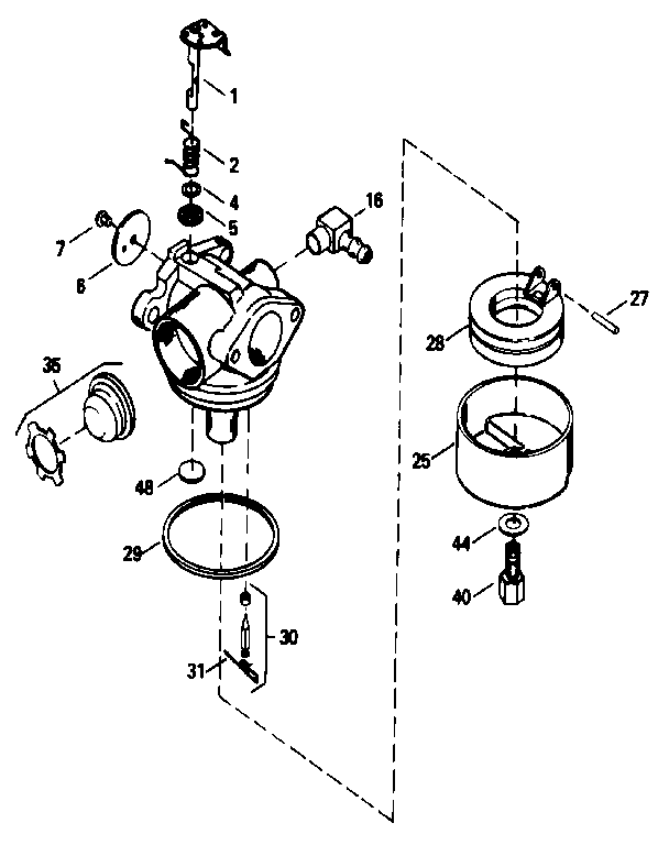 Craftsman 247384281 carburetor diagram