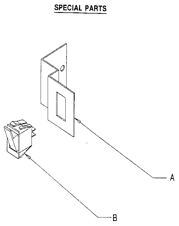 Rheem RGJA-10 door switch diagram