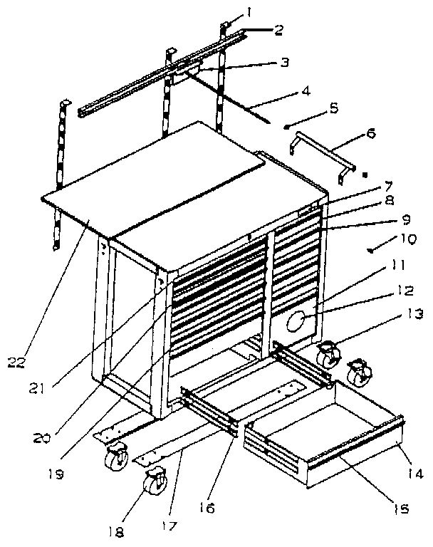 Craftsman 706651500 unit parts diagram