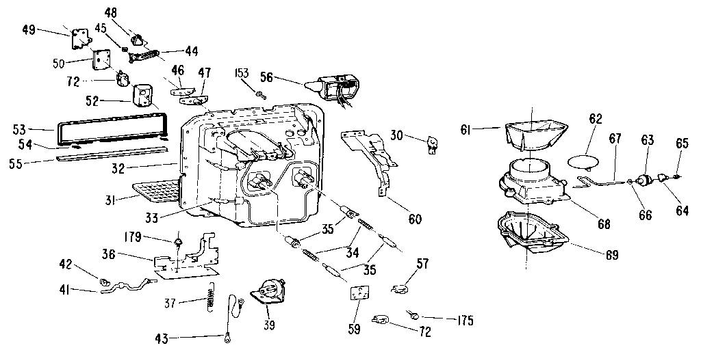 Kenmore 3639527721 dispenser diagram