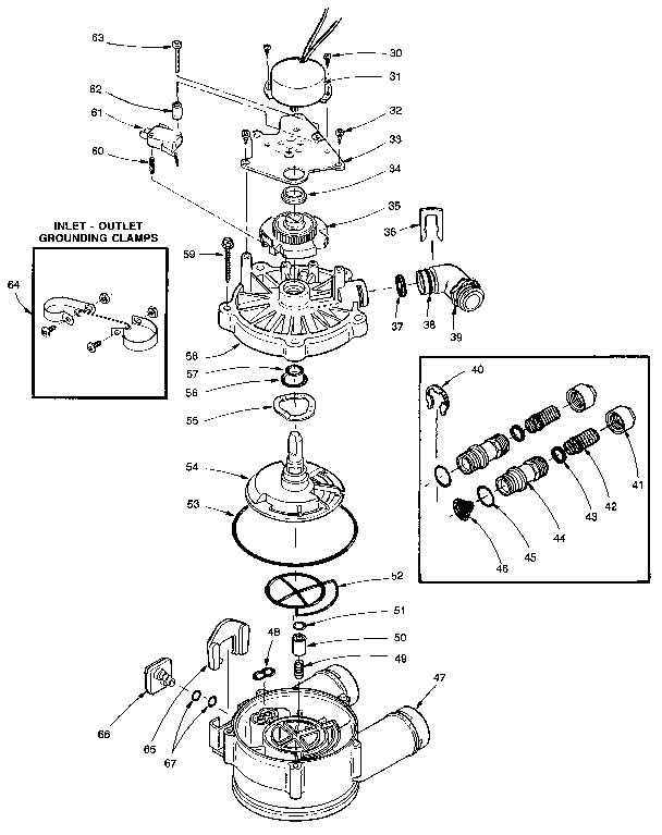 Kenmore 625348232 valve body assembly diagram