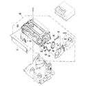 Sony SLV-595HF fl cassette compartment assembly diagram
