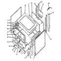 Kenmore 9607412190 20" cabinet assembly diagram