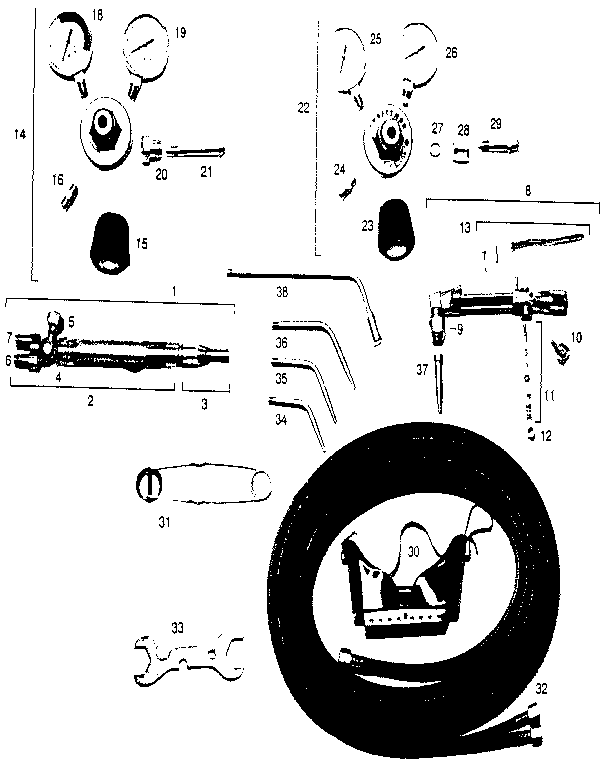 Craftsman 313202080 unit parts diagram