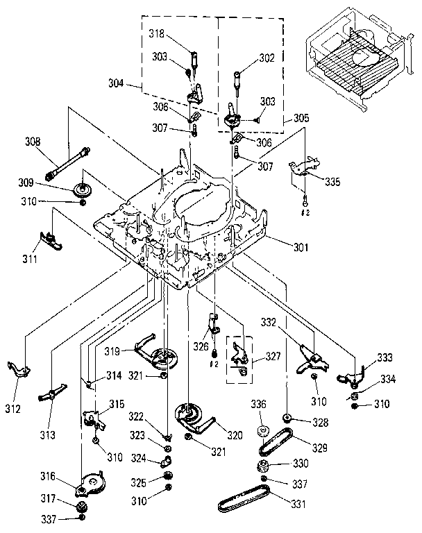LXI 53578 6-7. mechanical assembly diagram
