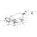 Generac 9349-3 muffler diagram