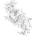 Generac 9349-3 radiator (models 9348-3 and 9349-3) diagram