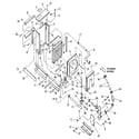 Generac 9348-2 radiator (models 9348-2 & 9349-2) diagram