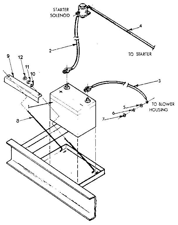 Generac 9350-3 battery diagram