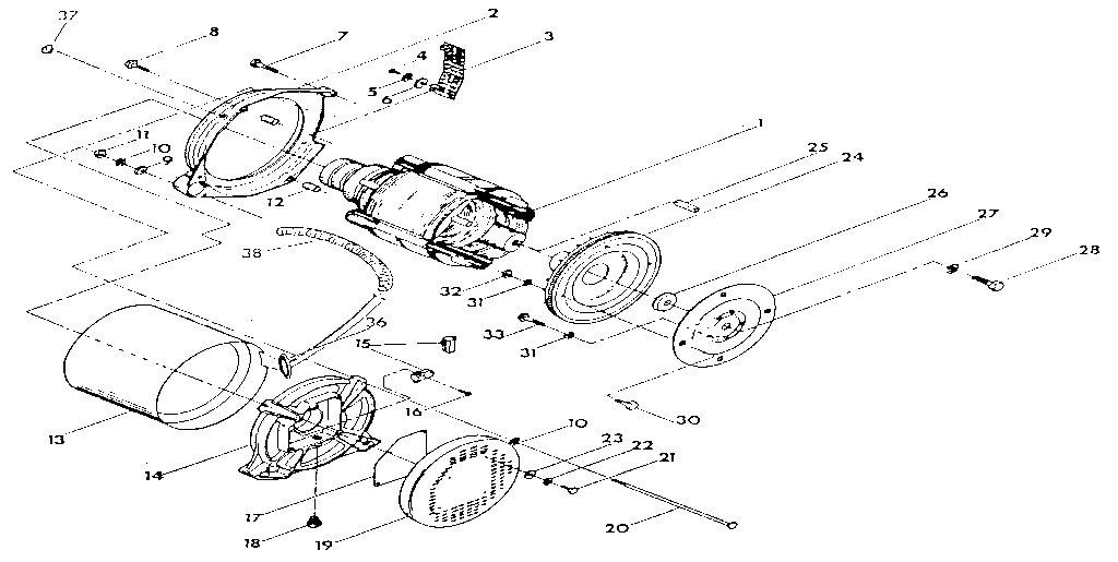 Generac 9350-3 generator (models 9350-3 and 9351-3) diagram