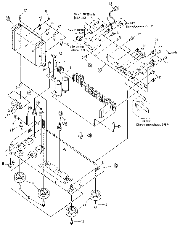 LXI 98783 replacement parts diagram