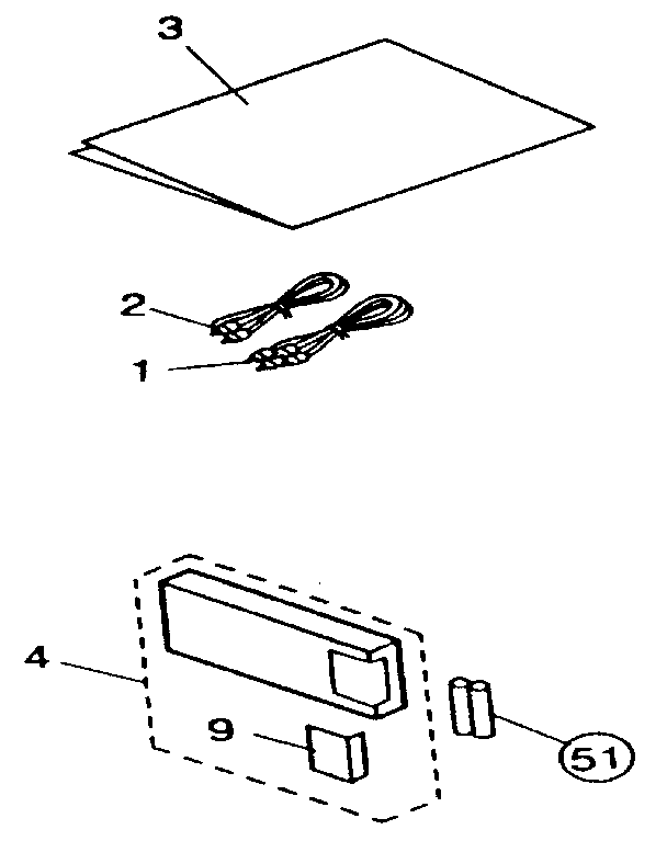 Pioneer PD-101 accessories diagram