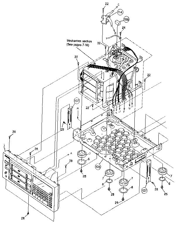 LXI 97832 chassis diagram
