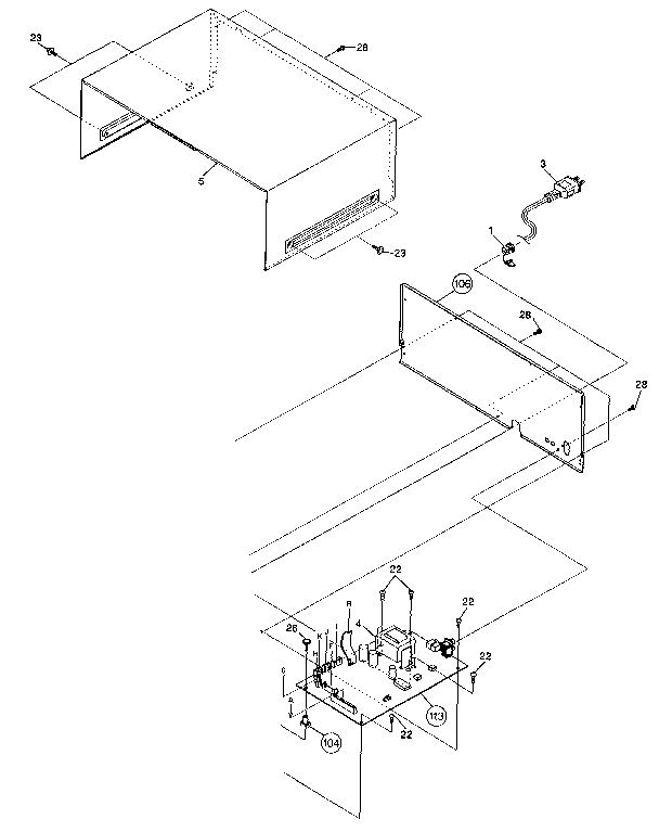 LXI 97832 cabinet diagram