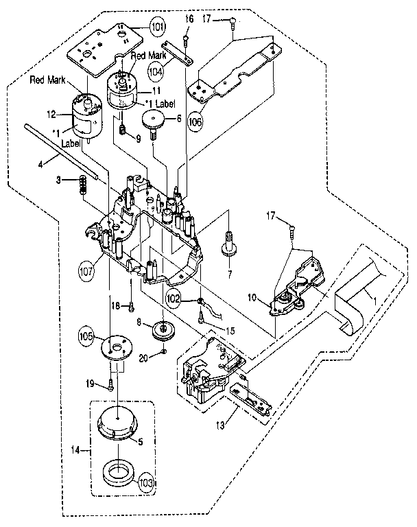 LXI 97832 motor diagram