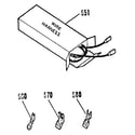 Kenmore 9113522190 wire harnesses and components diagram