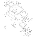Kenmore 3627361991 burner section diagram