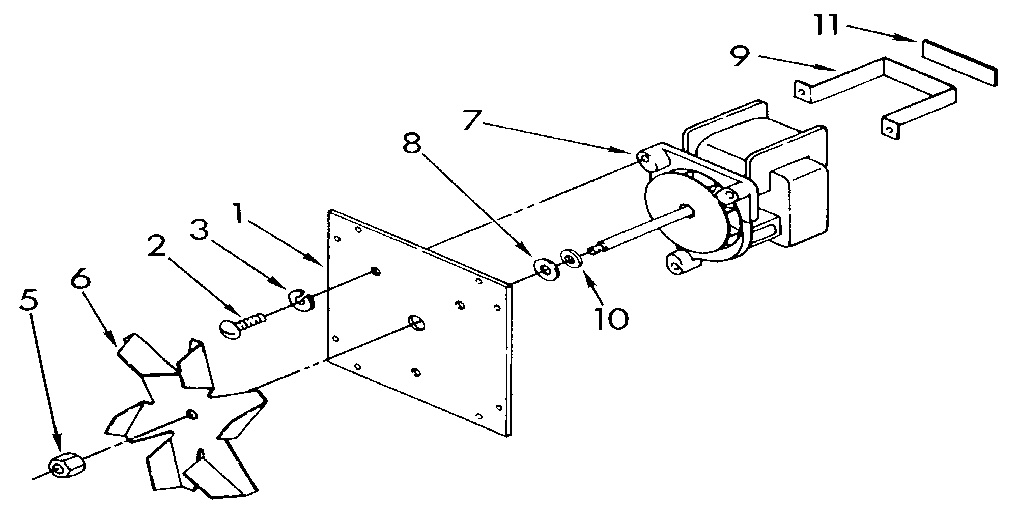 KitchenAid KEBS277YBL0 convection fan diagram
