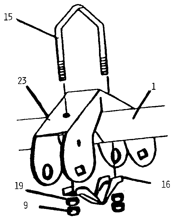 Sears 512720922 bar bracket diagram